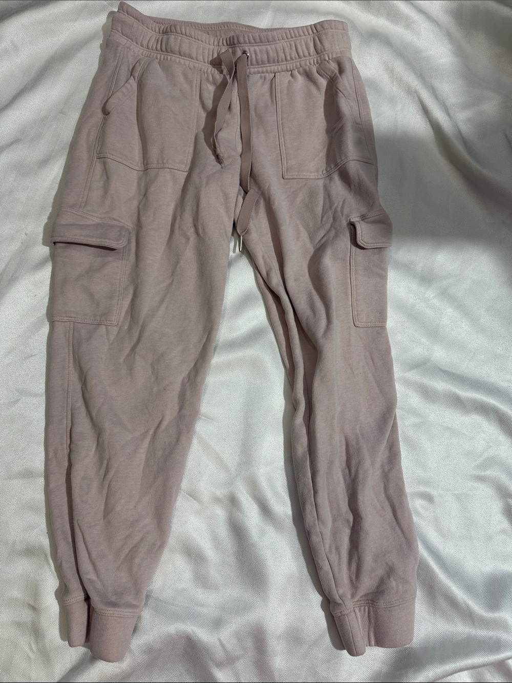Calvin Klein Kids Dusty Mauve Cargo Joggers